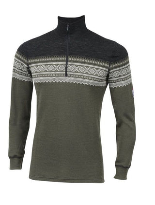 Aclima DesignWool Mens Marius Mockneck Sweater with Zip