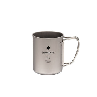 Snow Peak Titanium Single Wall 220 Mug