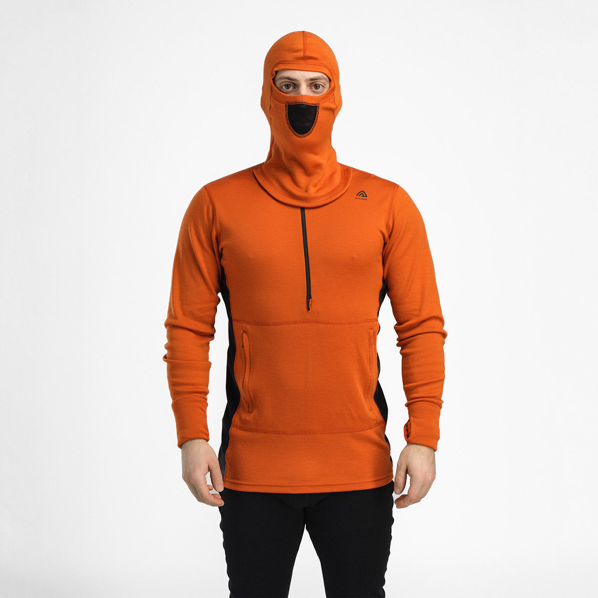 Aclima Mens WW Hooded Sweater Net