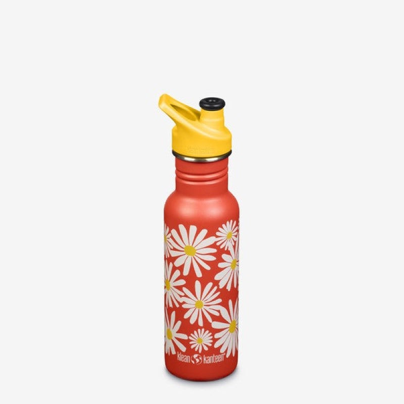 Klean Kanteen Classic 532ml W/Sports Cap Bottle