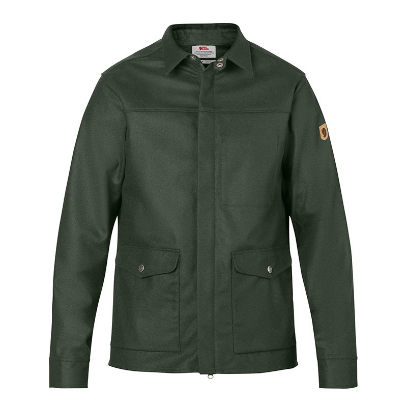 Fjallraven Mens Greenland Re-Wool Shirt Jacket