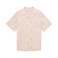 Foret Mens Peer Flower Jacquard Short Sleeved Shirt