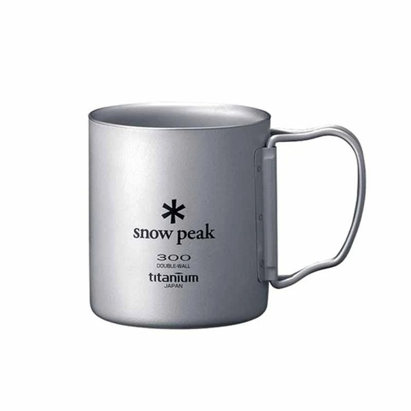 Snow Peak Titanium Double Wall 300 Mug - Nordic Outdoor