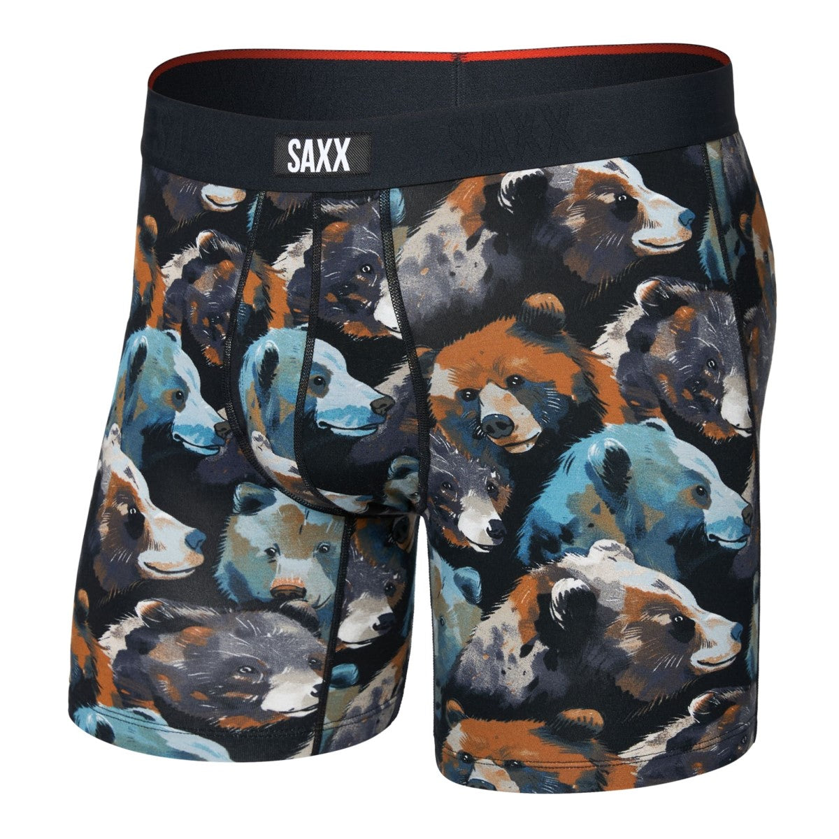 Saxx Mens Vibe Xtra Boxer Brief Fly