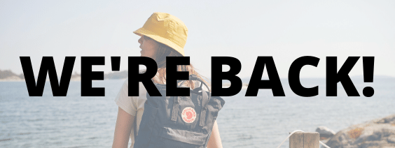 We're Open! All Stores Now Open