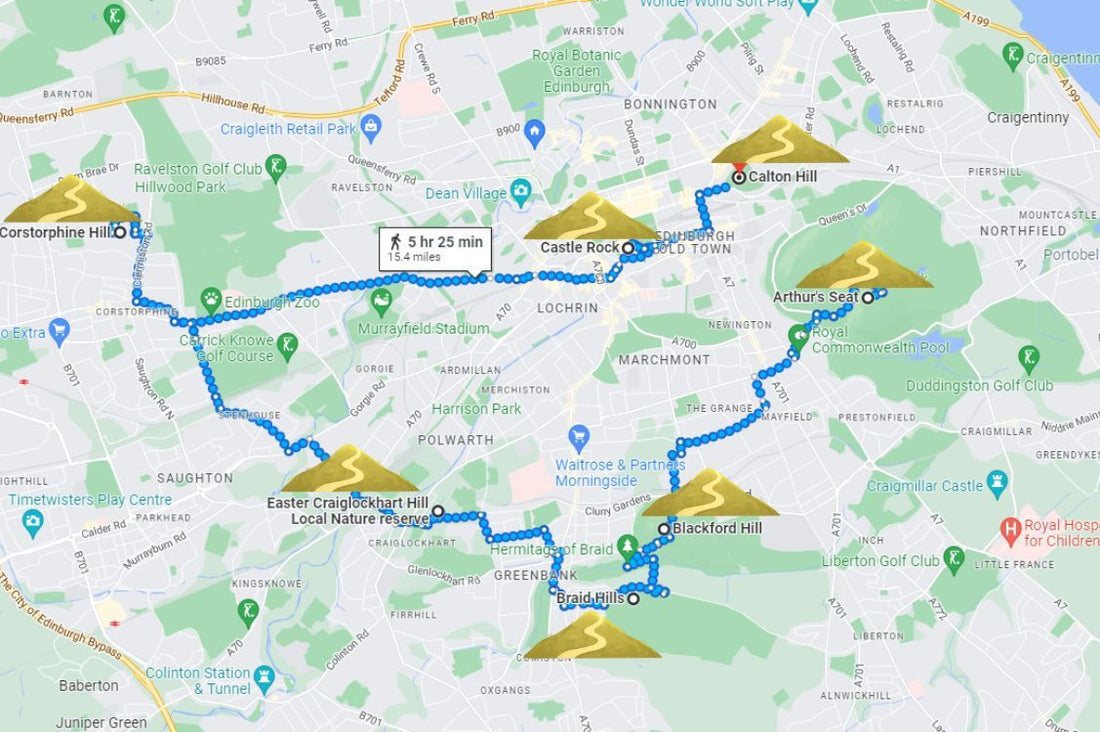 Seven Hills of Edinburgh