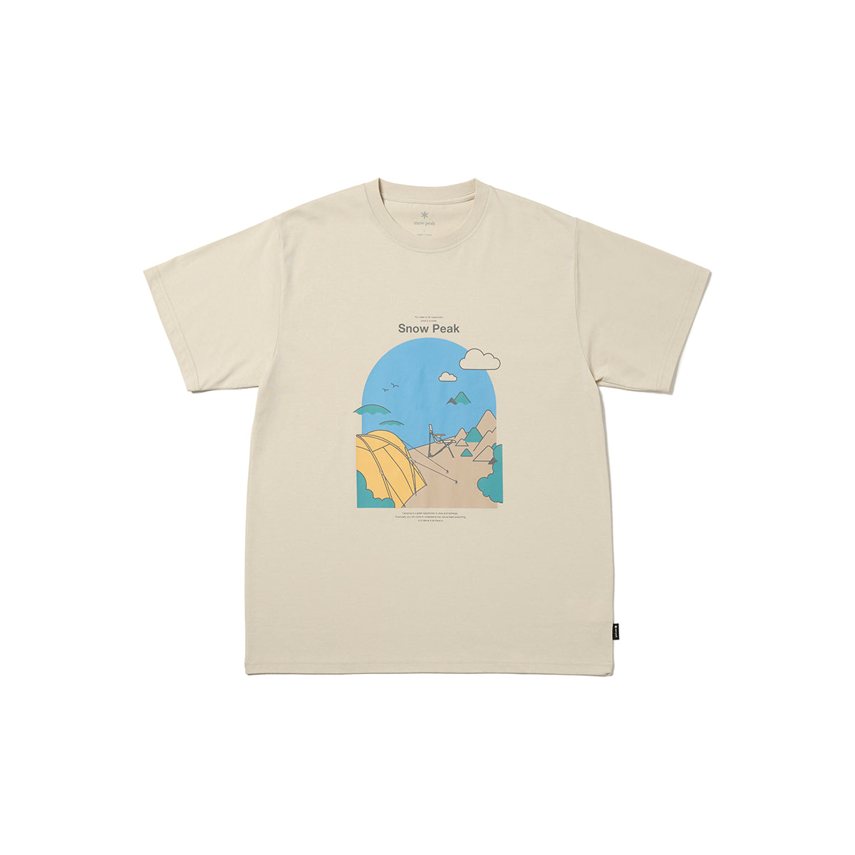 Snow Peak Camping Graphic T-Shirt