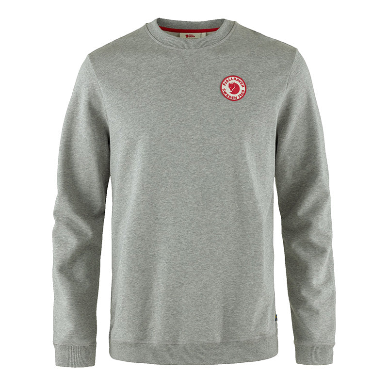 Fj〓llr〓ven 1960 Logo Badge Sweater Chalk White XL 1960 Logo Badge Sweater M