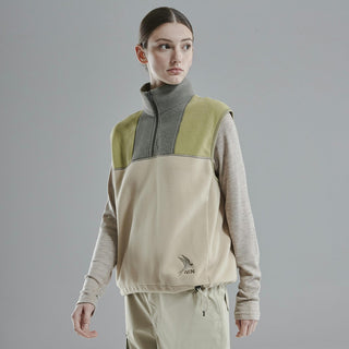 66 North Womens Kria Cropped Zipneck Vest