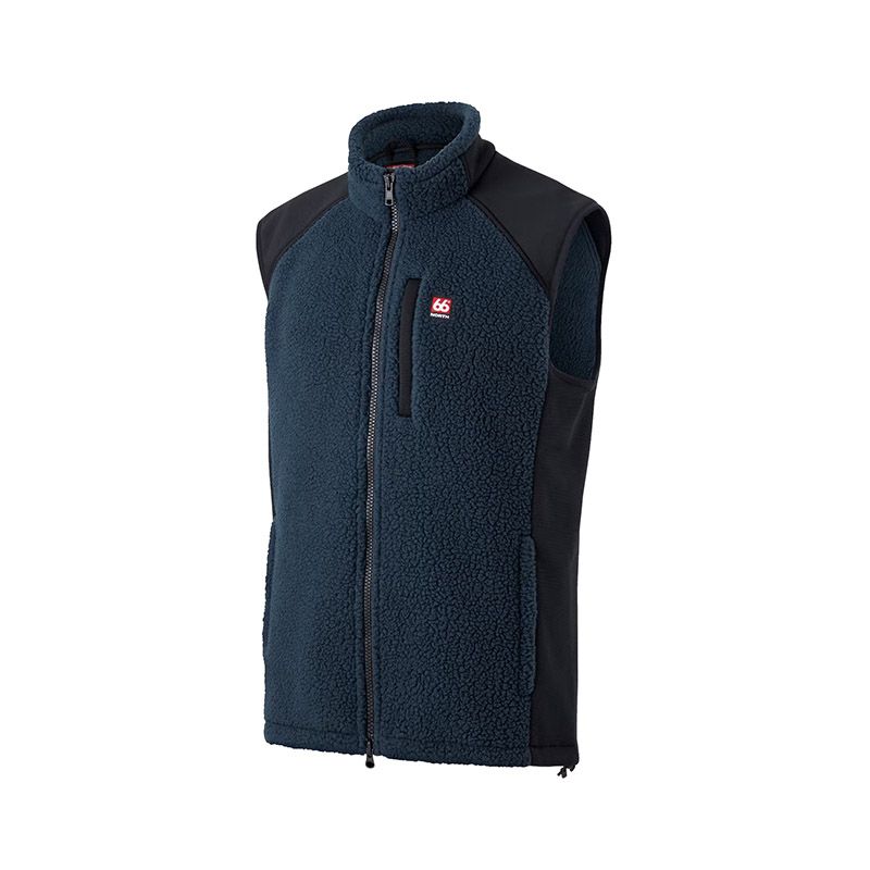 66 North Mens Tindur Shearling Vest