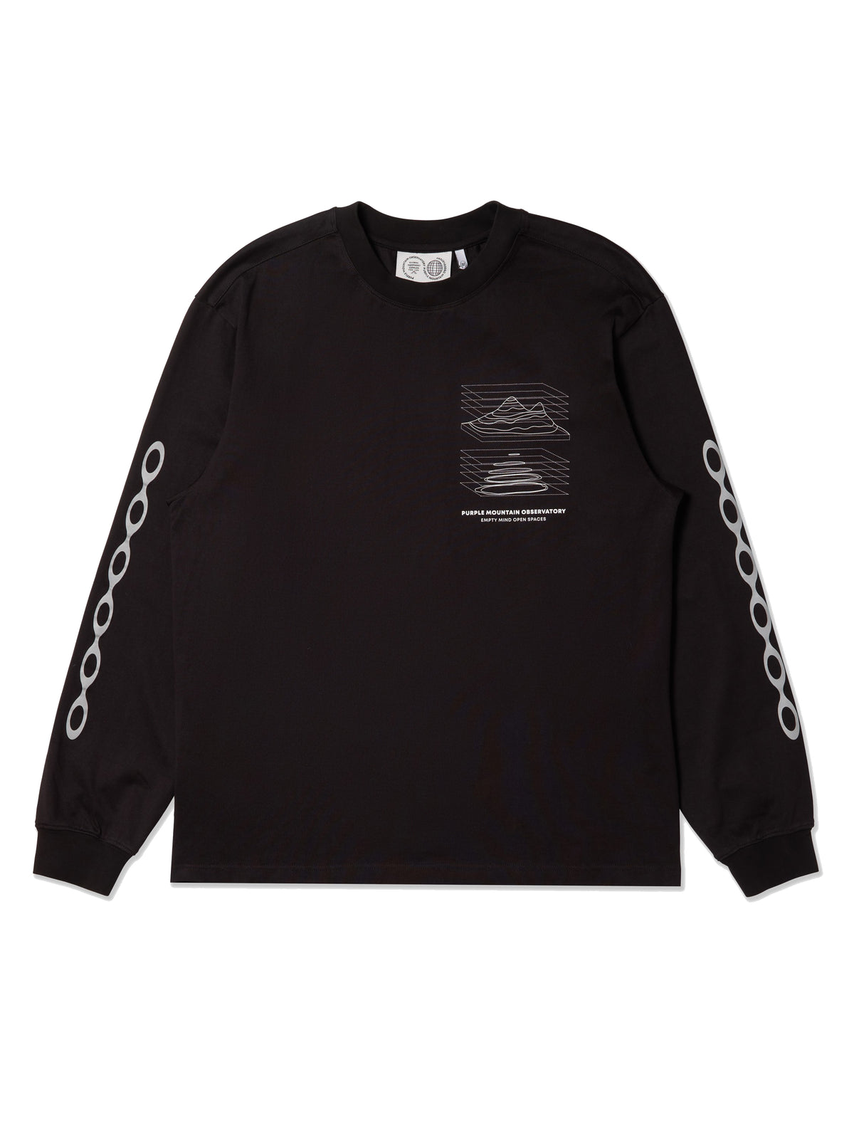 Purple Mountain Observatory Map Projection Long Sleeve Tee