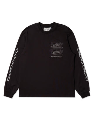Purple Mountain Observatory Map Projection Long Sleeve Tee