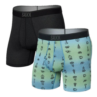 SAXX Mens Quest Boxer Brief 2-pack