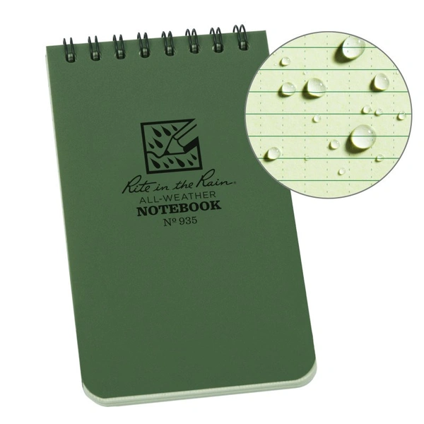 Top Spiral Notebook 4" x 6" Universal Grid