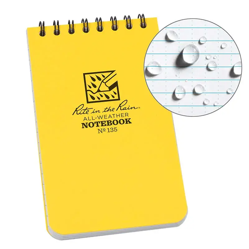Top Spiral Notebook 4" x 6" Universal Grid