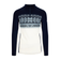 Small / Navy/Off White