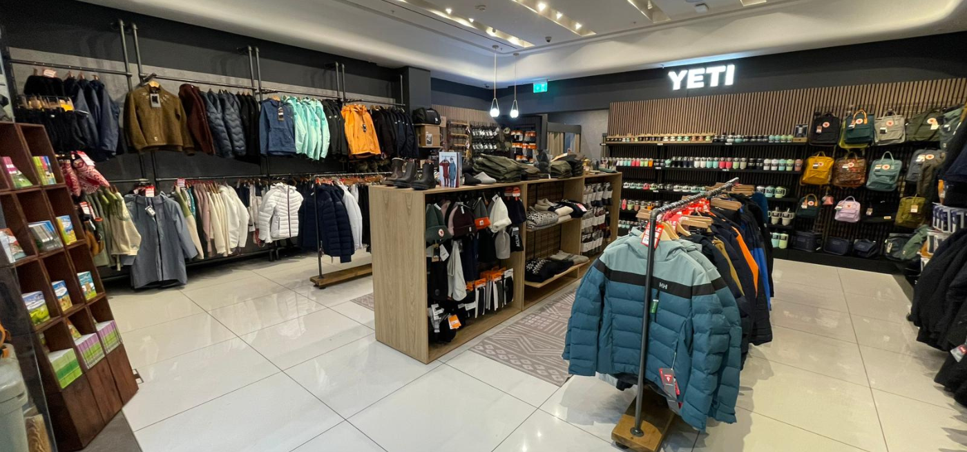 Inside Nordic Outdoor's London store