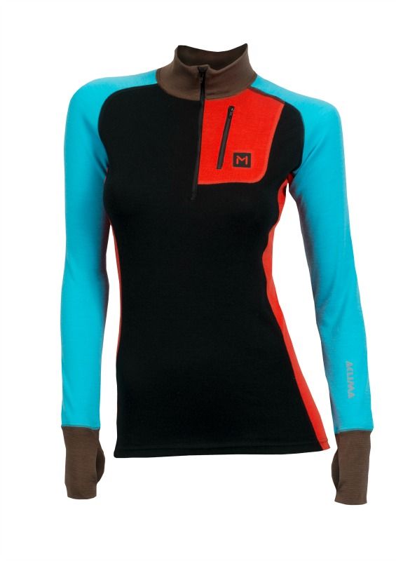 Aclima Womens Lars Monsen Anarjohka Polo With Zip