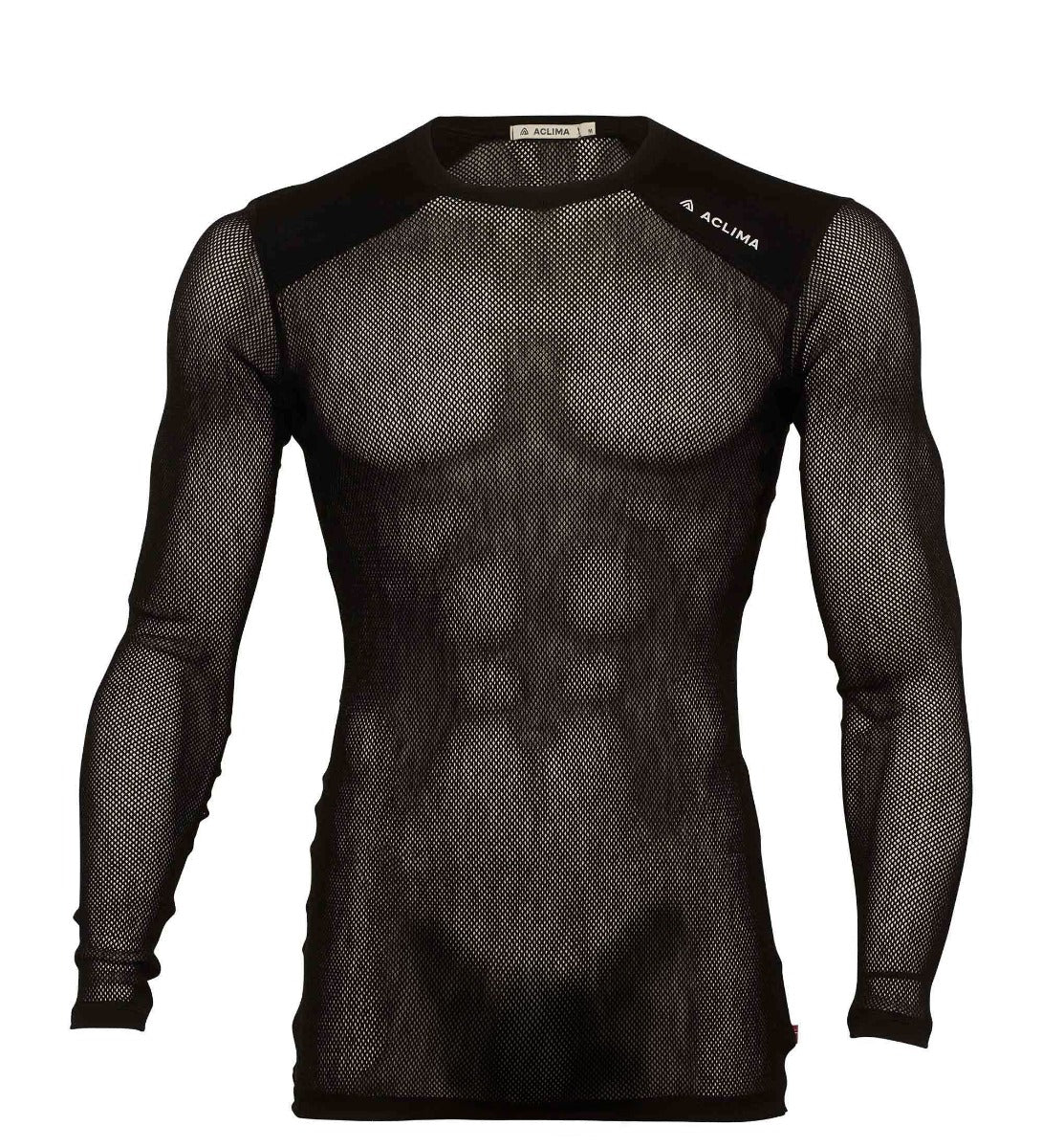 Aclima Mens WoolNet Light Crewneck