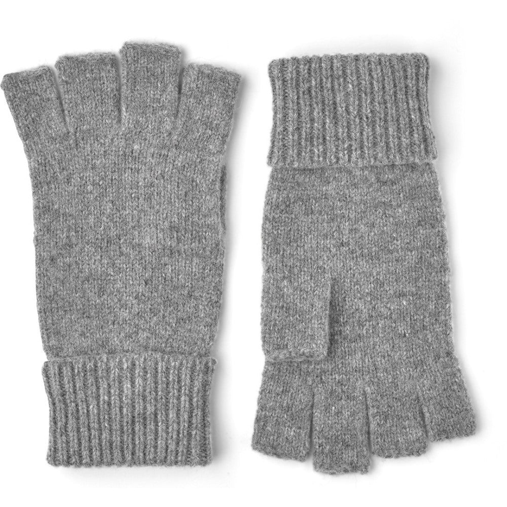 Basic Wool Half Finger Glove