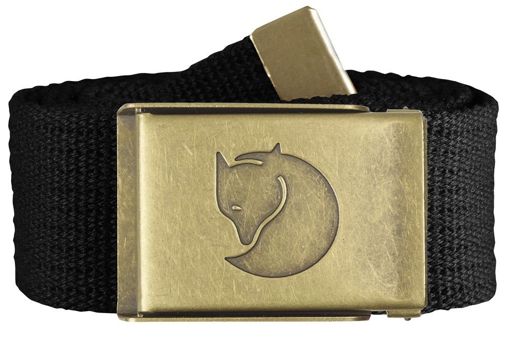 Fjällräven Brass Buckle Canvas Belt