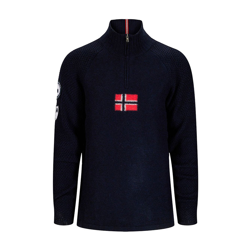 Amundsen Sports Mens Boiled Ski Sweater(Flag)