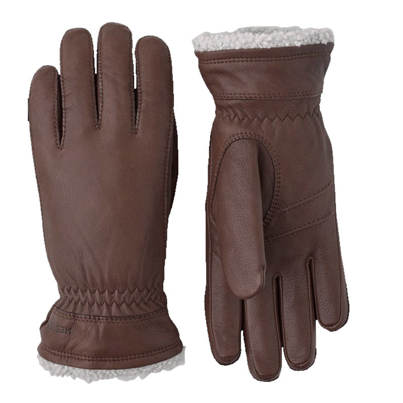 Hestra Womens Buvika Deerskin 5 finger