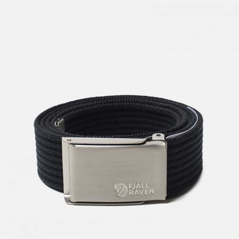 Fjallraven Silver Buckle Canvas Belt