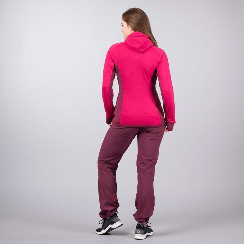 Bergans Womens Cecilie Wool Jacket W/Hood