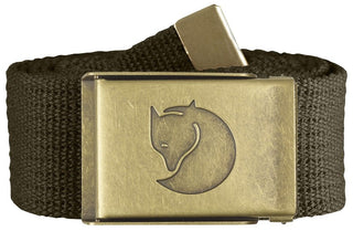 Fjallraven Brass Buckle Canvas Belt