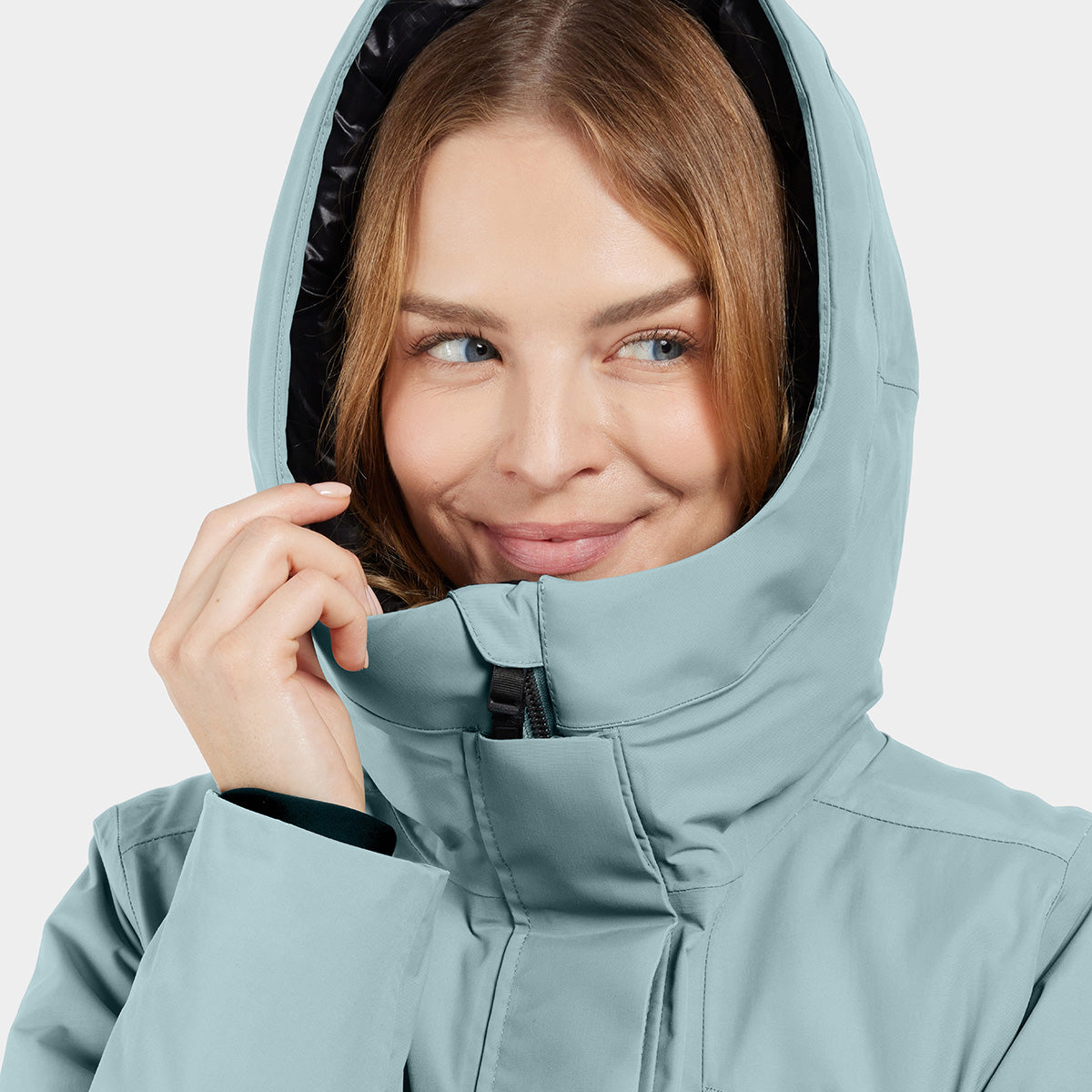 Didriksons Womens Leya Parka Long 3