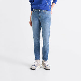Duer Womens Performance Denim Slim Straight