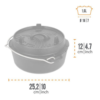 Petromax Dutch Oven 1.6L