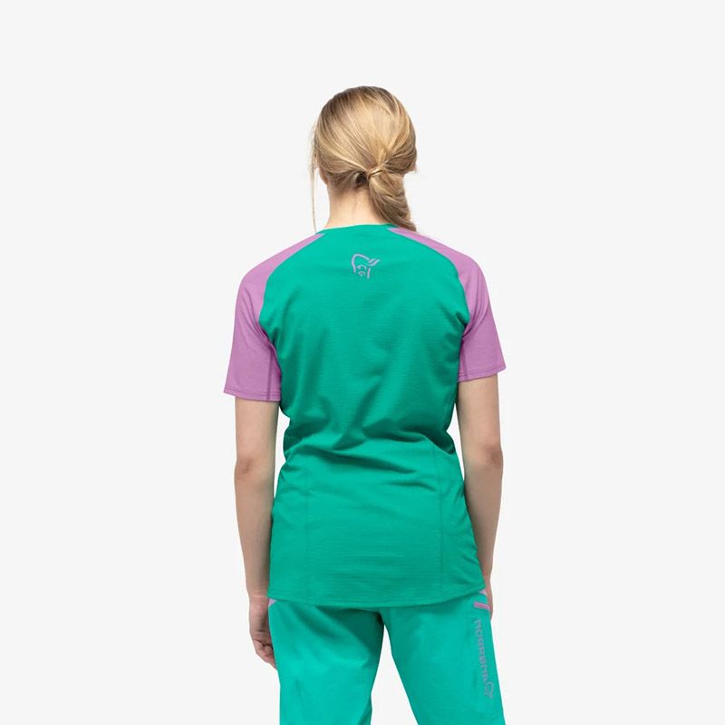 Norrona Womens Fjora Equaliser Lightweight T-Shirt