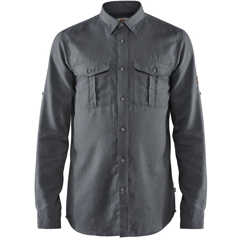 Fjallraven Men's Ovik Travel Shirt- Long Sleeved