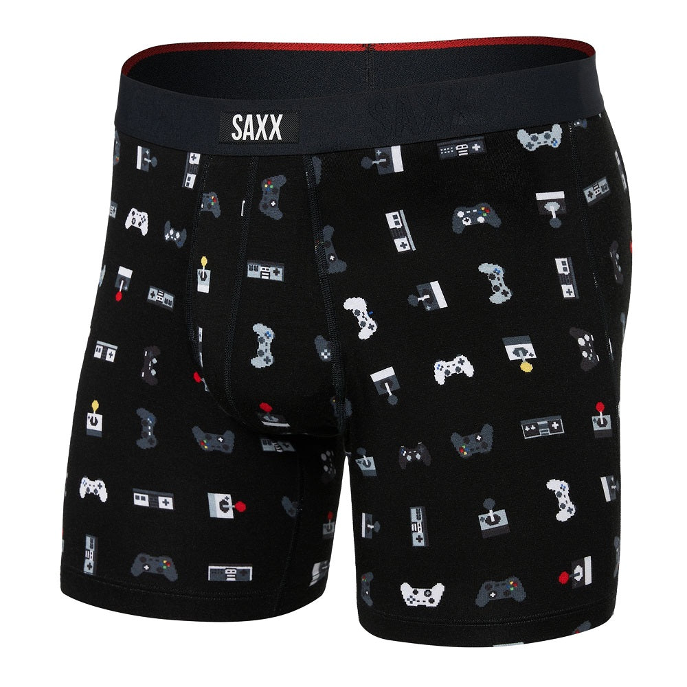 Saxx Mens Vibe Xtra Boxer Brief Fly