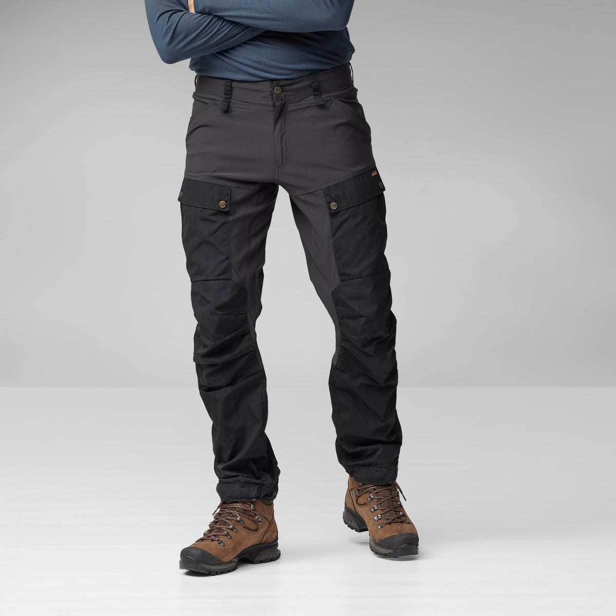 Fjallraven Keb Trousers M - model shot, lower body front