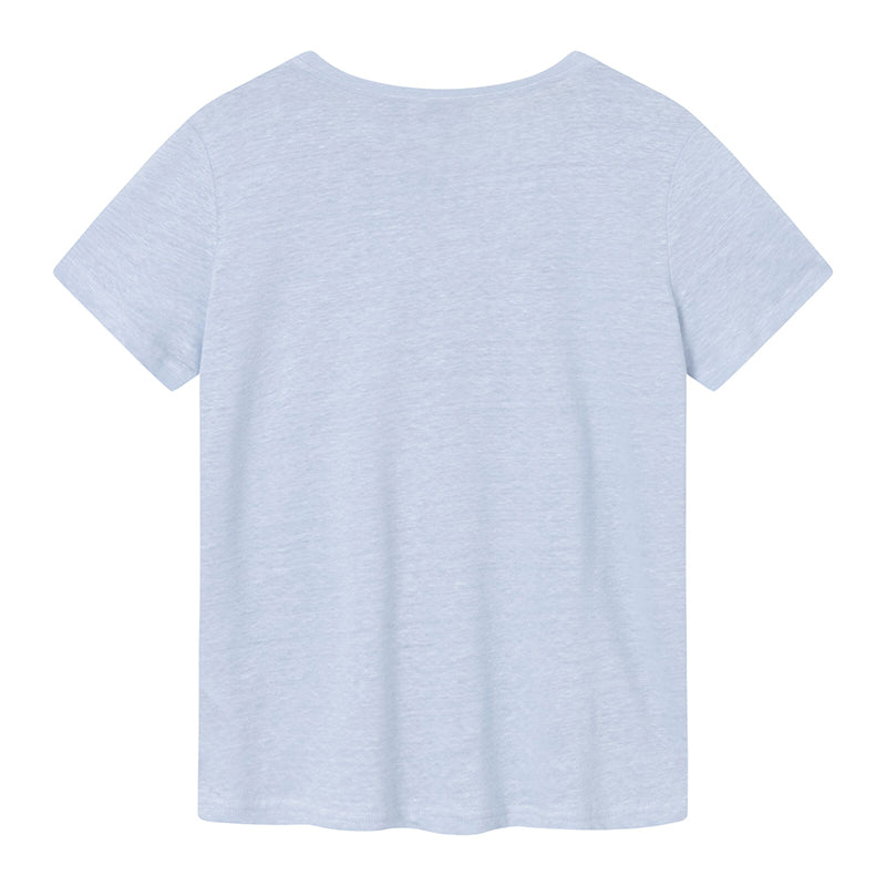 Knowledge Cotton Womens Regular Linen T Shirt