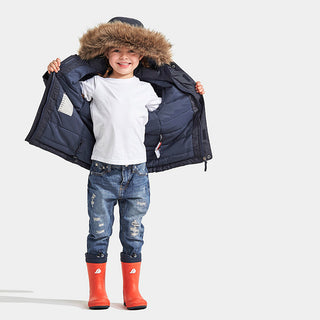 Didriksons Kure Denim Kids Parka