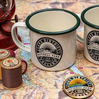 Adventure Patch Camp Mug Lake District