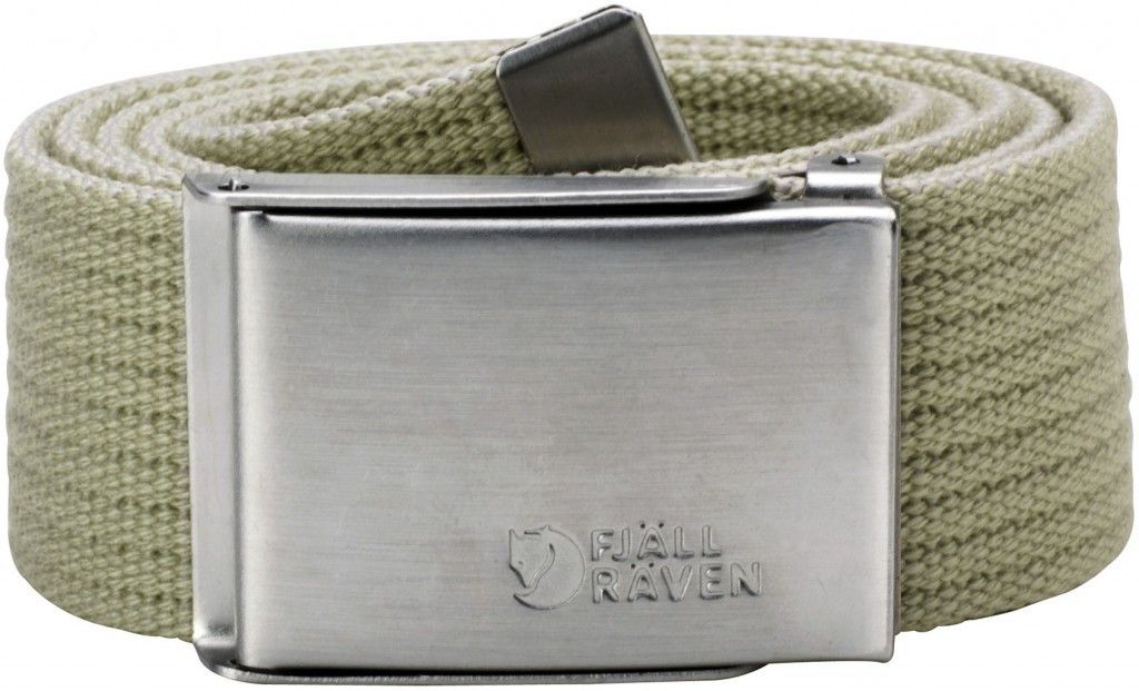 Fjallraven Silver Buckle Canvas Belt