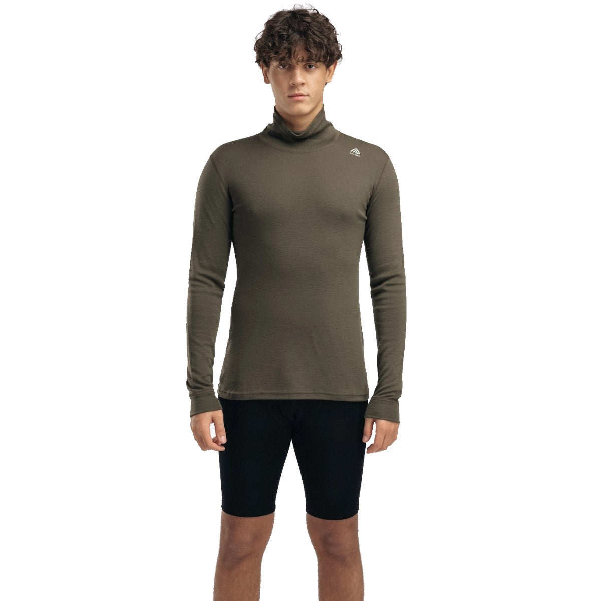 Mens WarmWool Roll Neck