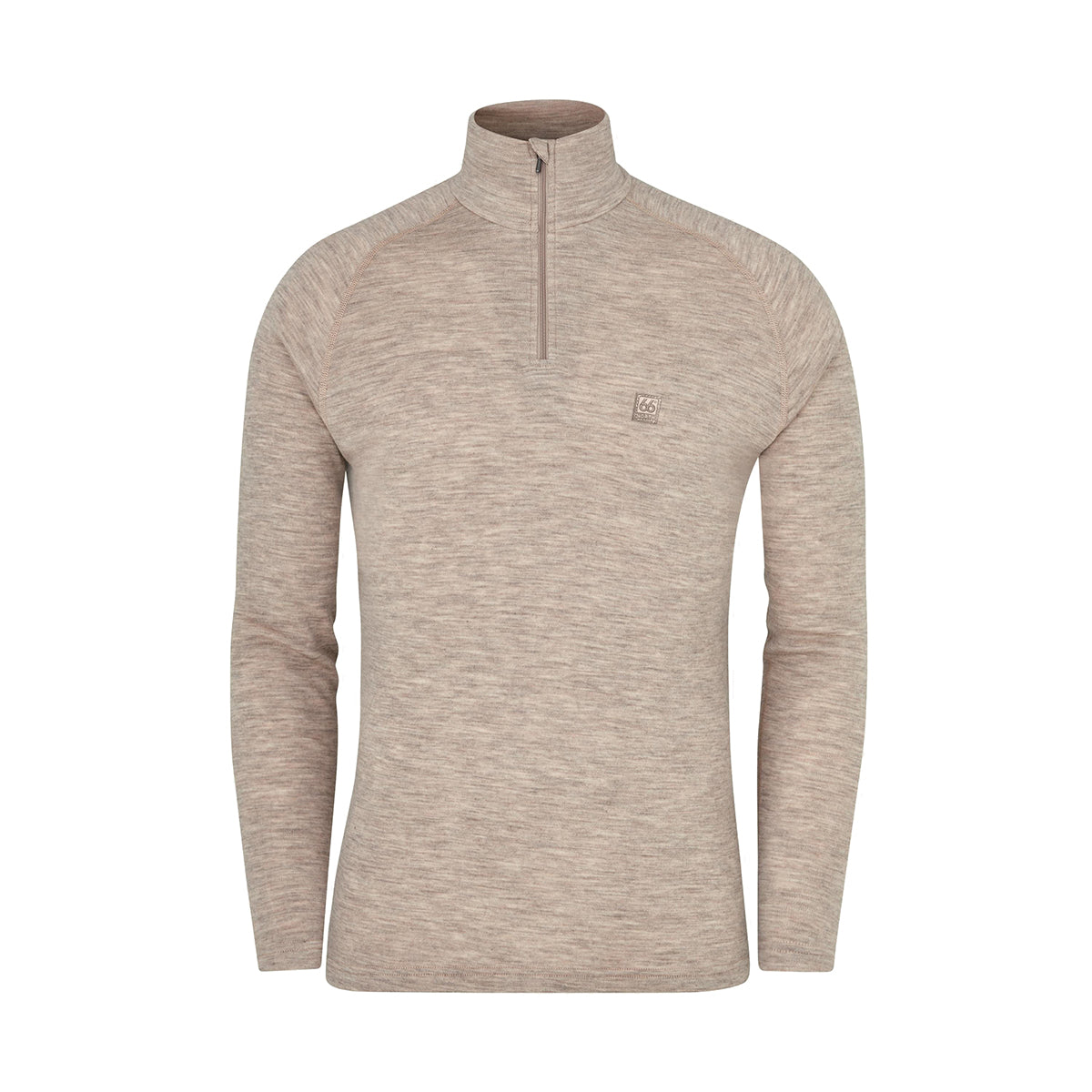 non. 66 North Mens Basar Zip Neck - Nordic Outdoor
