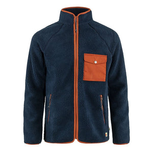 Small / Navy/Autumn Leaf