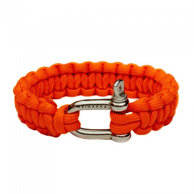 Naimakka Paracord Bracelet International Orange