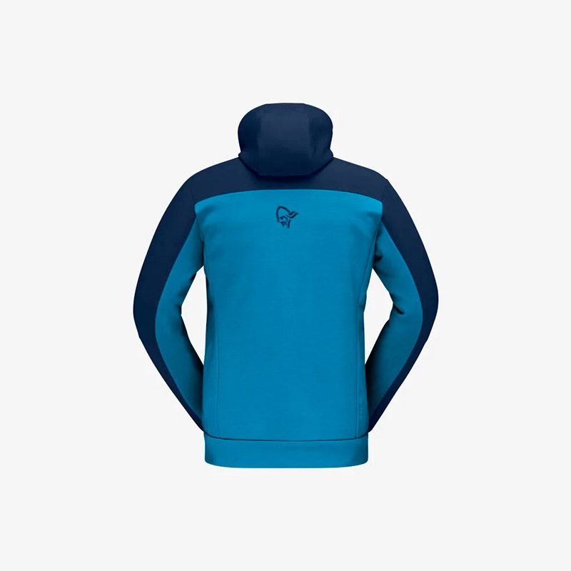 Norrona Mens Falketind Warmwool2 Stretch Zip Hood