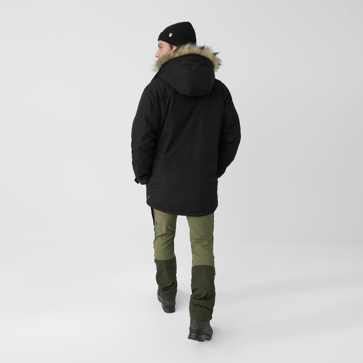 Fjallraven Nuuk Parka M - model shot, back