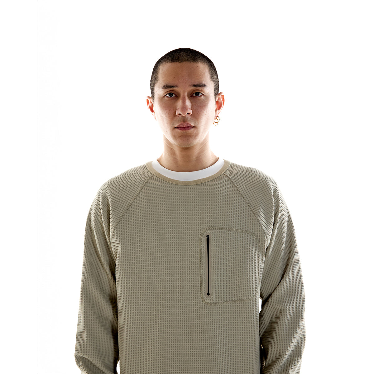 Purple Mountain Observatory Waffle Long Sleeve Tee - Nordic Outdoor