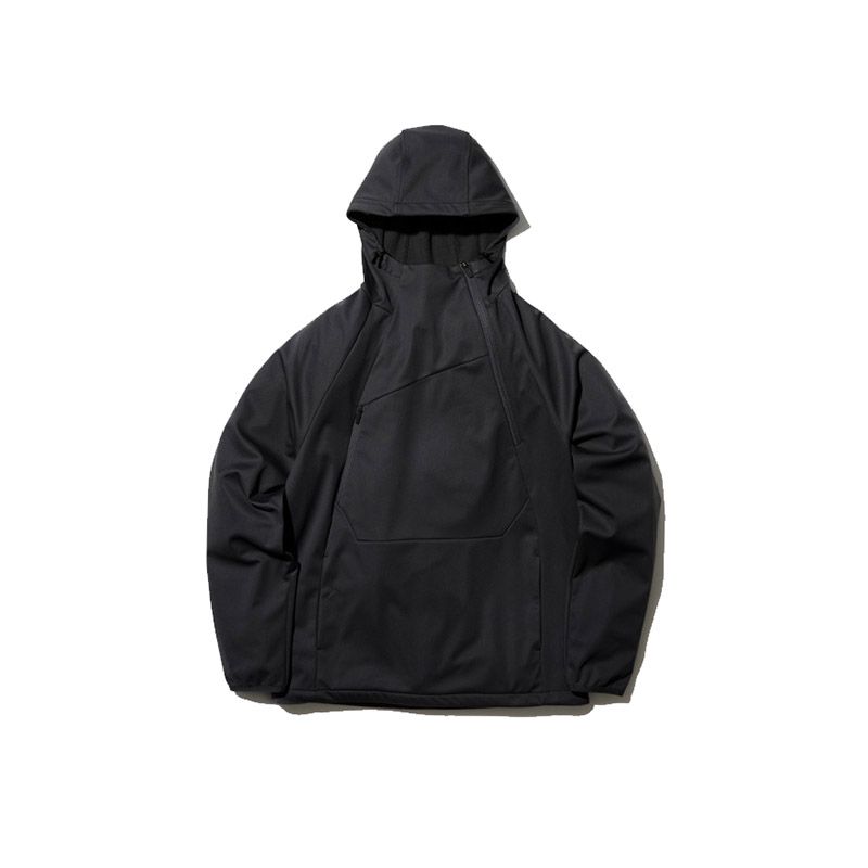 Snow Peak Mens Recycled Soft Shell Hoodie