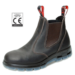 Redback Brown Steel Toe Cap Boots (USBOK)